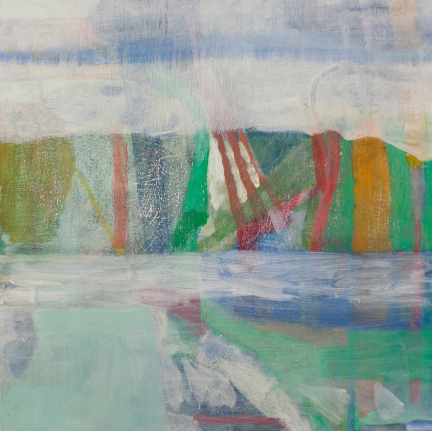 Julian Hatton American, b. 1956    Middle Mist, 2017