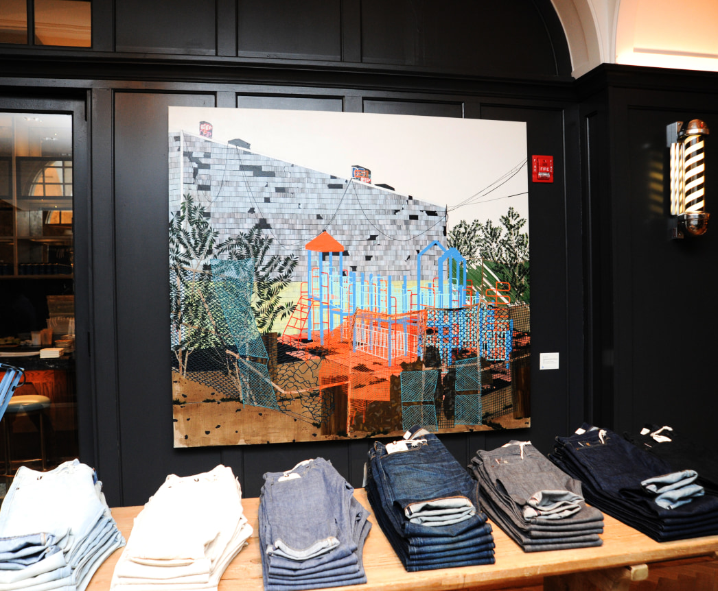 1st dibs and Todd Snyder Host Curated Collection of Paintings by Erik Benson