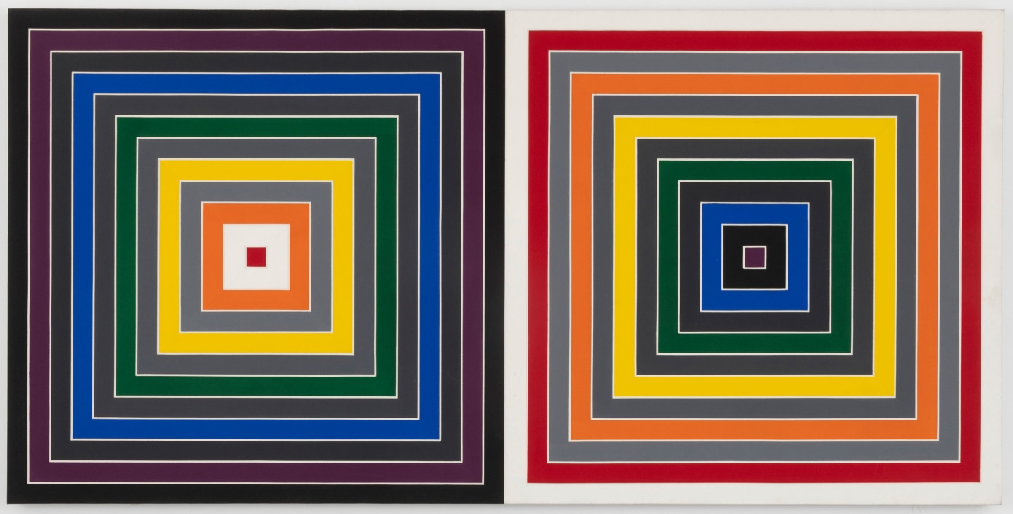 Gray Scramble, 1968, Acrylic on canvas