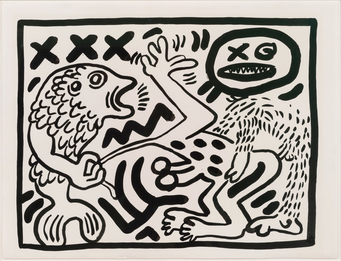 Untitled, 1986 Sumi ink on paper