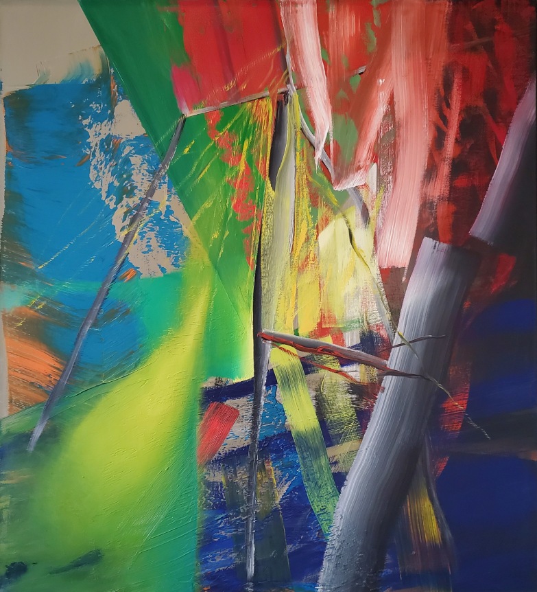 Abstraktes Bild 568-2, 1984, Oil on canvas