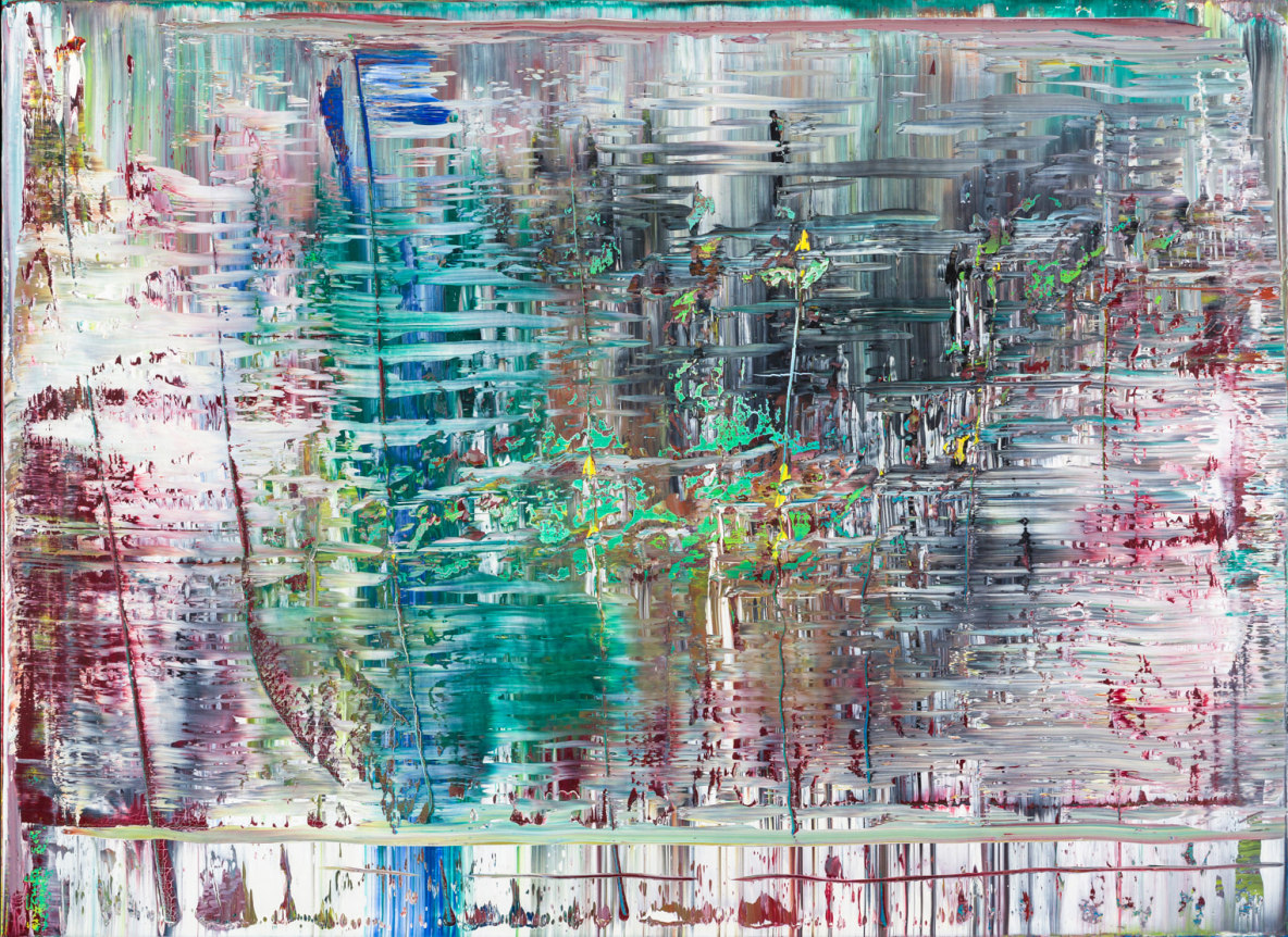 Abstraktes Bild (724-3), 1990, Oil on canvas