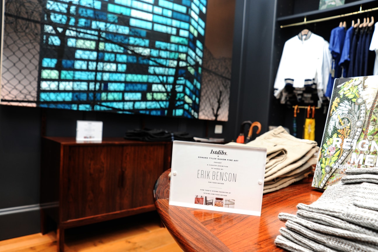 1st dibs and Todd Snyder Host Curated Collection of Paintings by Erik Benson