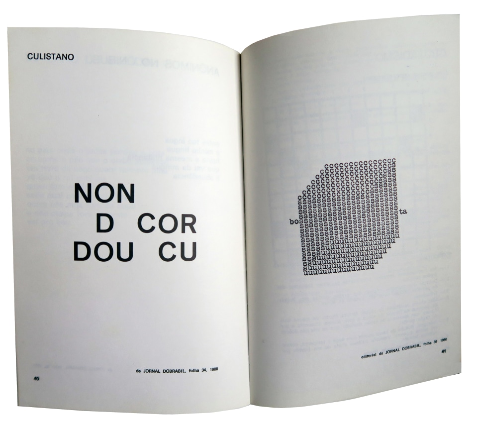 Glauco Mattoso Movimento de Arte Porn&ocirc; L&iacute;nguas na Papa: uma Salada dos Mais Ins&iacute;pidos aos Mais Picantes, 1982 offset printed soft cover book, 51 pp