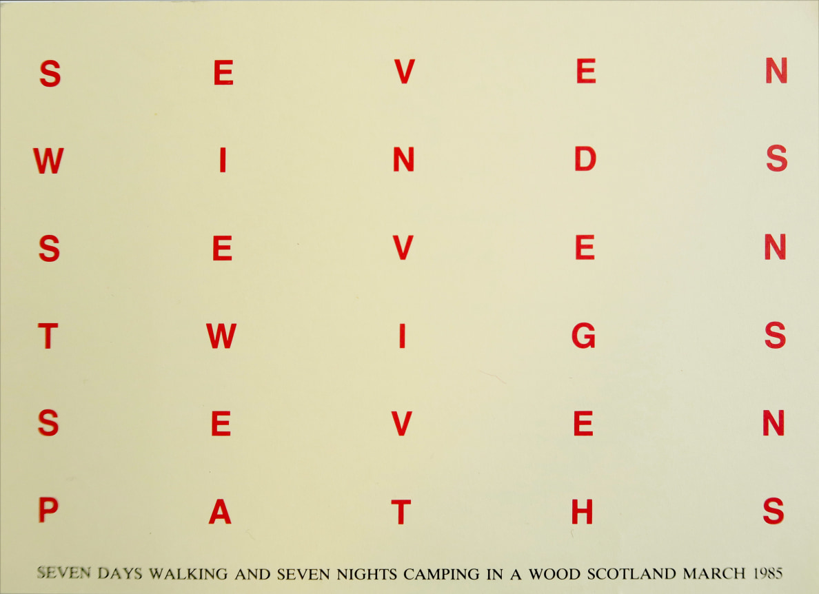 Hamish Fulton, 100 Walks, Alternate Projects