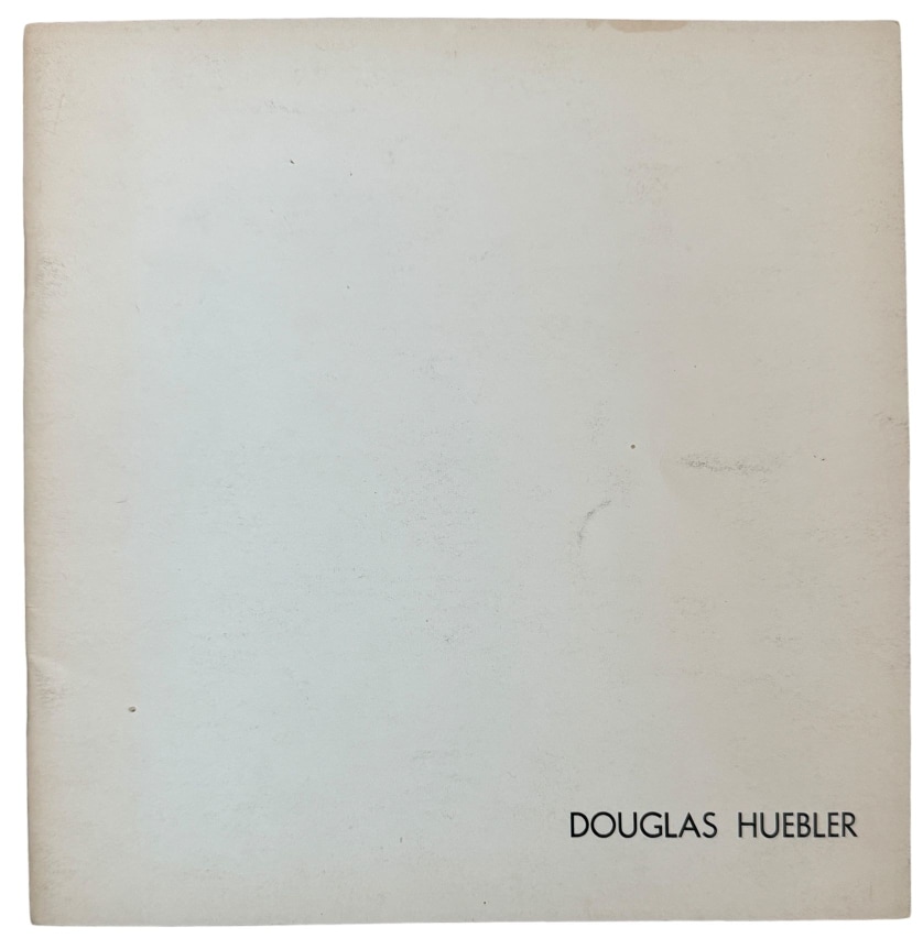 Douglas Huebler, Alternate Projects