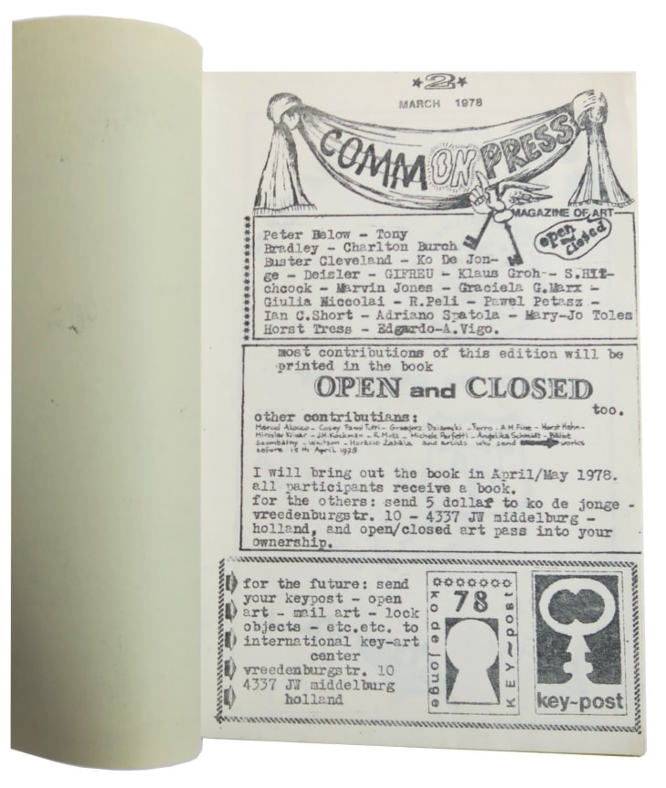 Commonpress No. 2 What is the difference between Open and Closed, Alternate Projects
