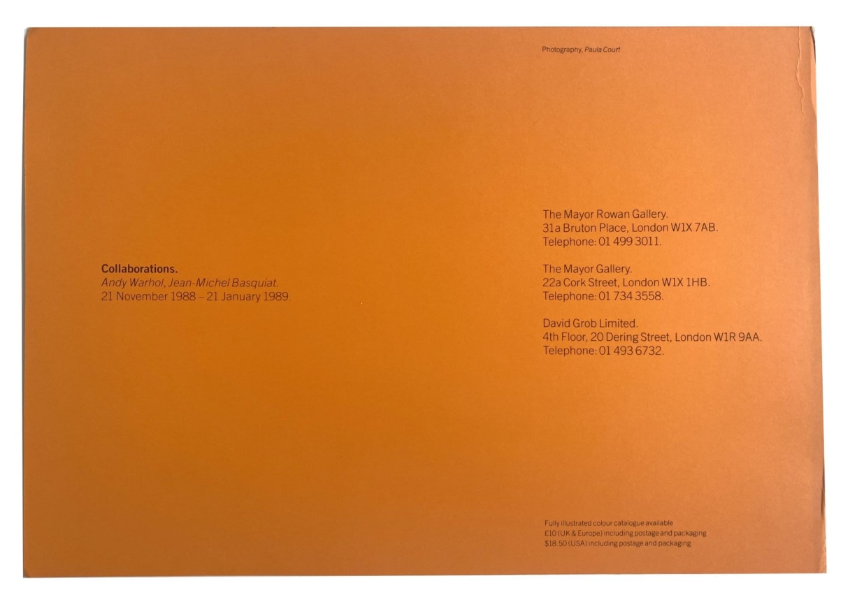 Andy Warhol, Jean-Michel Basquiat, Collaborations, Alternate Projects