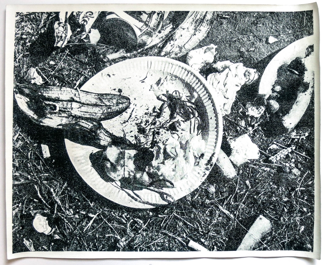 Geoffrey Hendricks, Picnic Garbage Placemat