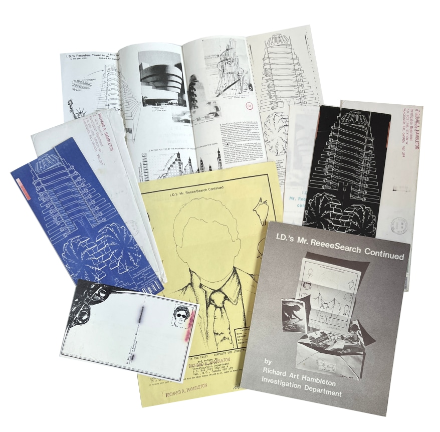Richard Hambleton, I.D.’s Mr. ReeeeSearch Continued, Alternate Projects
