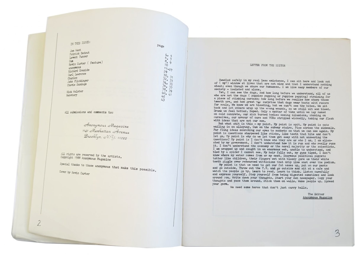 Anonymous Magazine no. 3