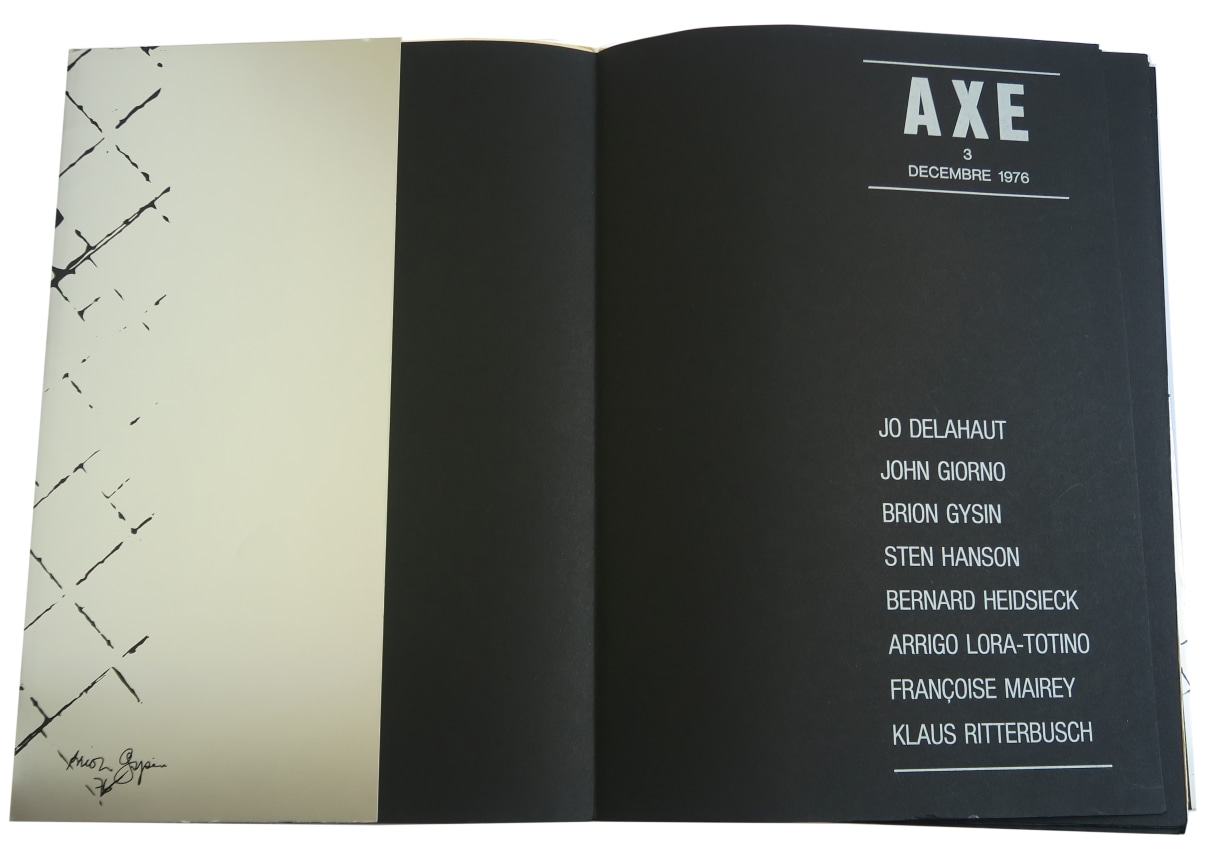Guy Schraenen AXE Vol.1-Vol. 3, Alternate Projects