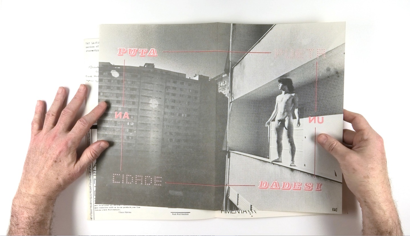 &nbsp;Pornogram 2 (1981), poster featured in Escracho.