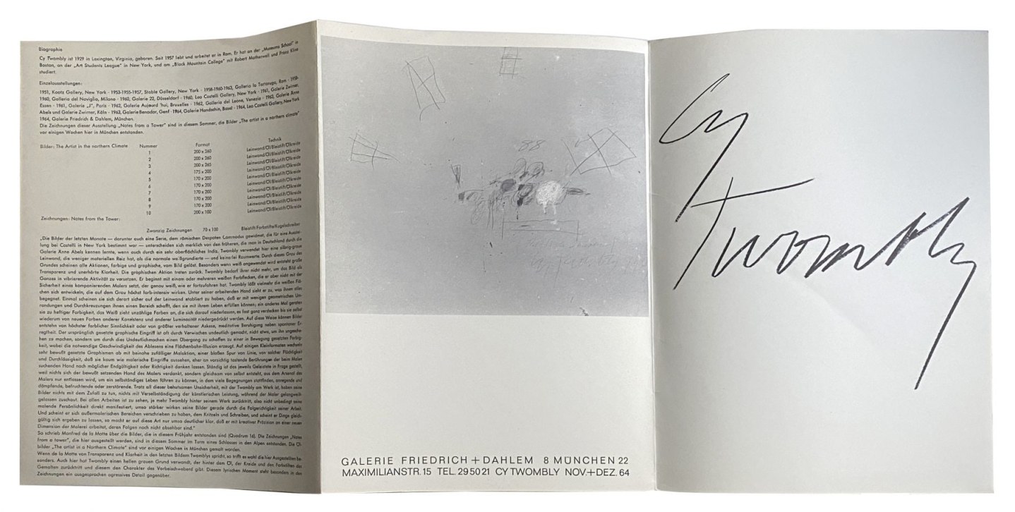 Cy Twombly