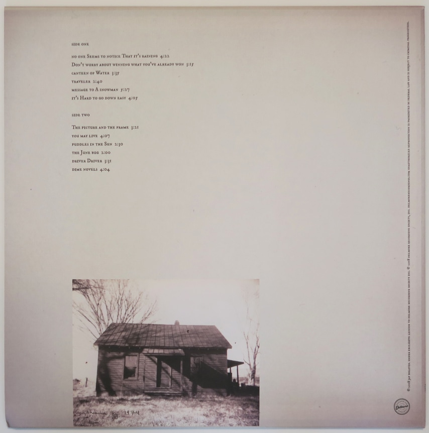 Jay Bolotin, No One Seems To Notice That It's Raining, Alternate Projects