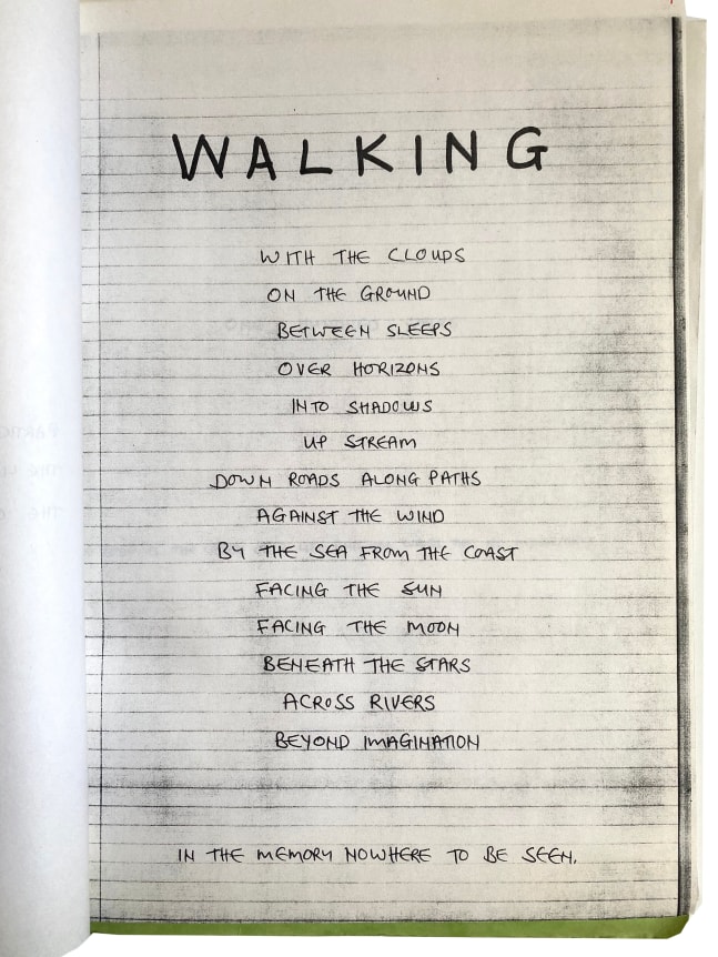 Hamish Fulton, 100 Walks, Alternate Projects
