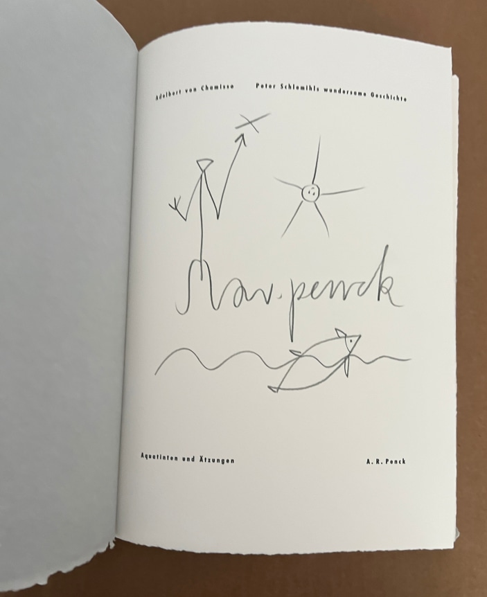 A.R. PENCK, Adelbert von Chamisso, Peter Schlemihls wundersame Geschichte, Alternate Projects