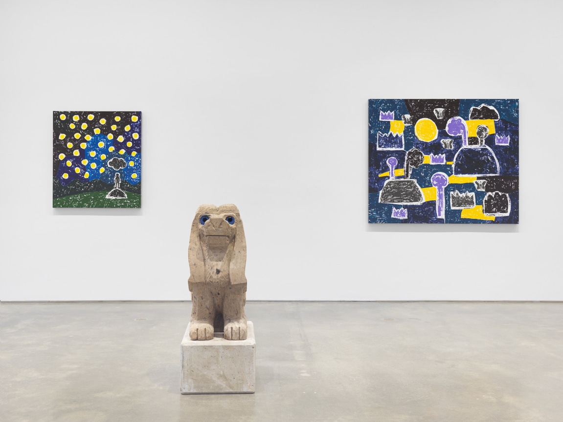 'Olaf Breuning: RAIN' Installation View