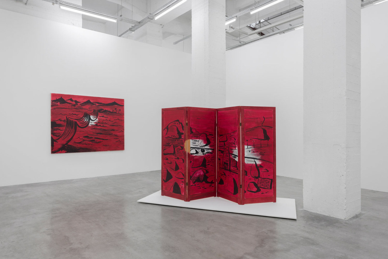 Fragments from an Unfinished Novel. Installation view, 2018. WIELS Contemporary Art Centre, Brussels. Photo: Hugard & Vanoverschelde.