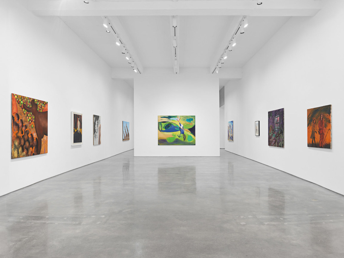 Sputterances. Installation view, 2017. Metro Pictures, New York