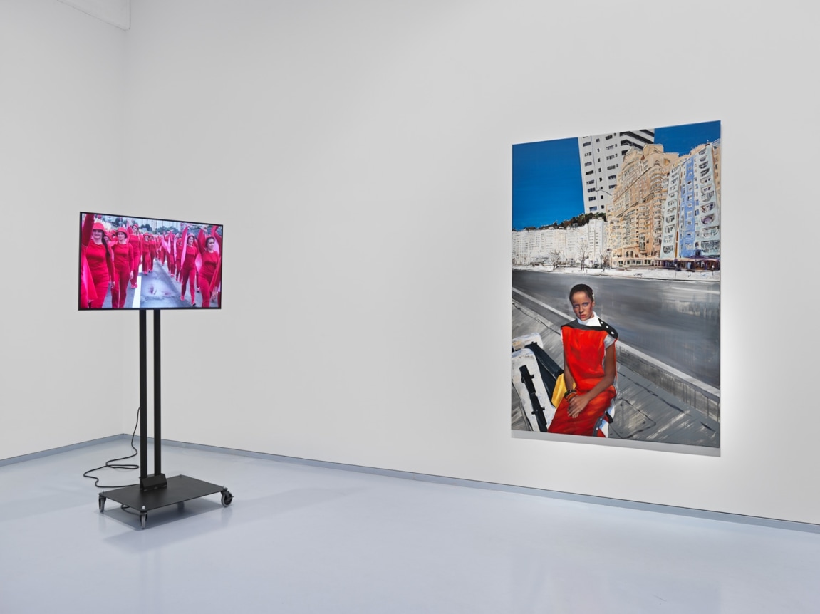 Belavia. Installation view, 2018. Metro Pictures, New York.