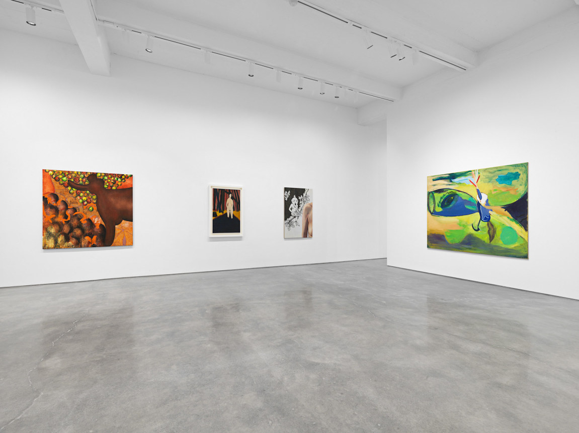 Sputterances. Installation view, 2017. Metro Pictures, New York