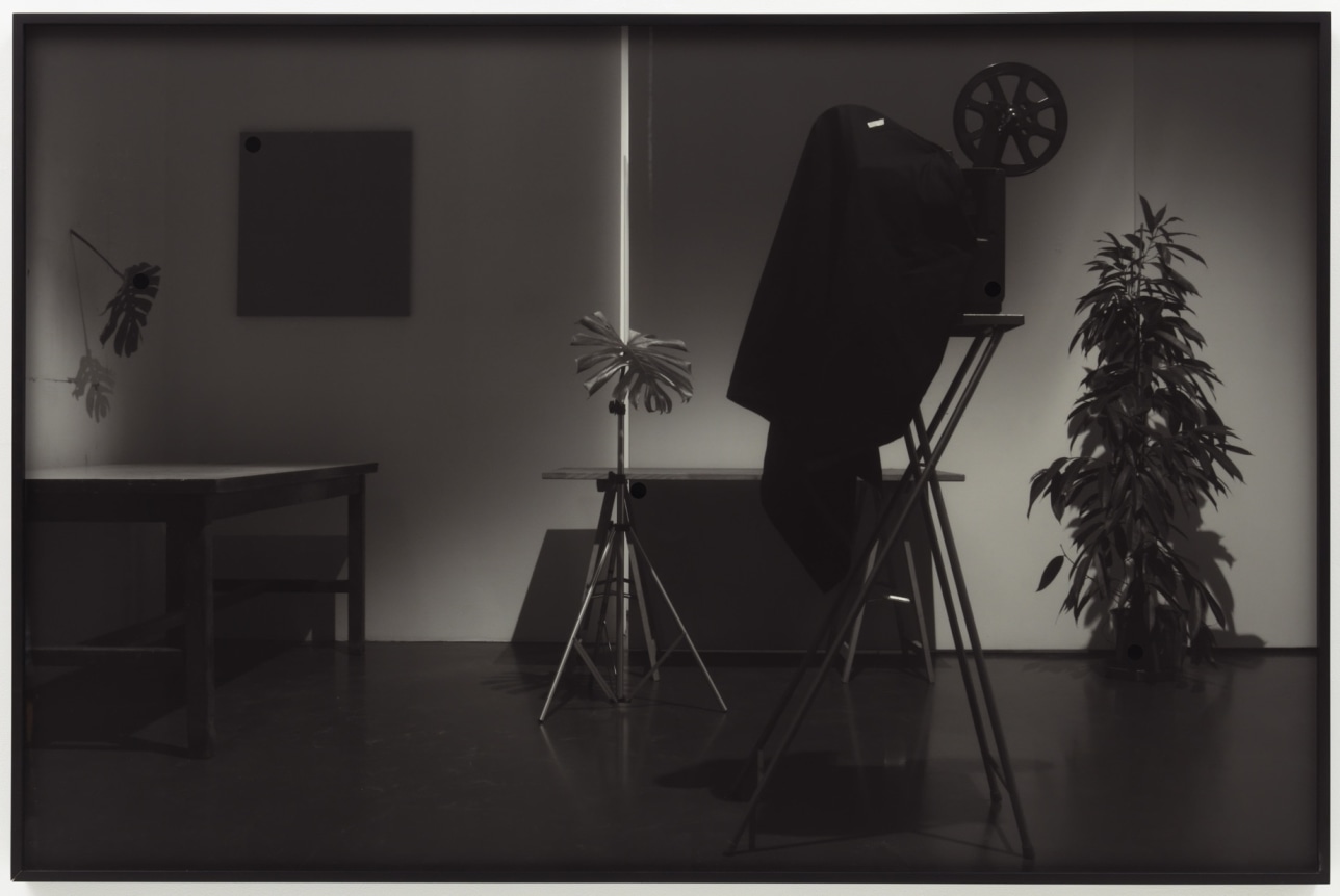 Temporary Projections (Version 2), 2012. Inkjet print on archival paper with collage elements, Image 39.37 x 59.06 inches (100 x 150 cm), Frame 40 1/4 x 61 inches (102.2 x 154.9 cm).