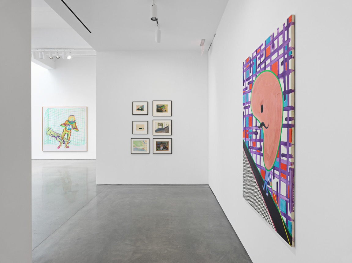 Sputterances. Installation view, 2017. Metro Pictures, New York