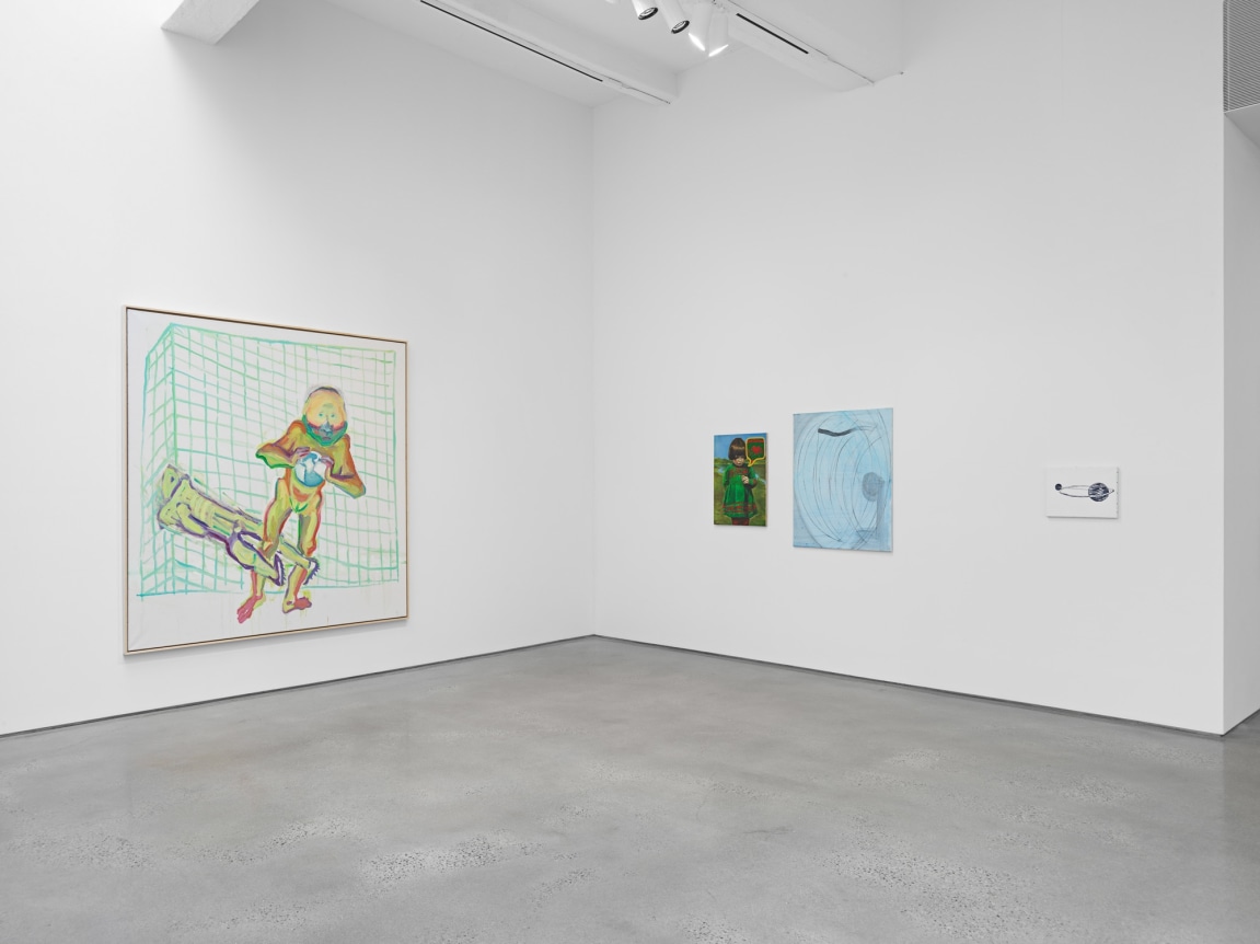 Sputterances. Installation view, 2017. Metro Pictures, New York