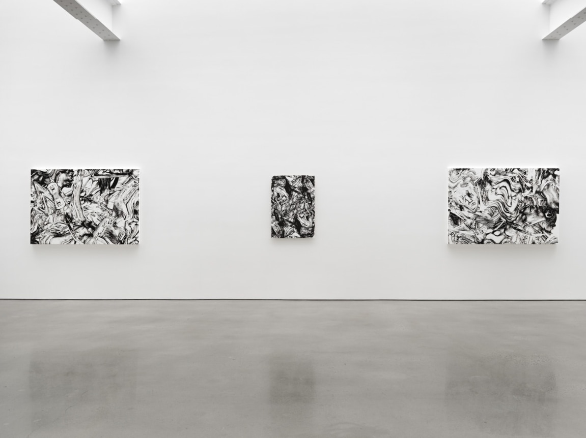 Jim Shaw. Installation view, 2017. Metro Pictures, New York.