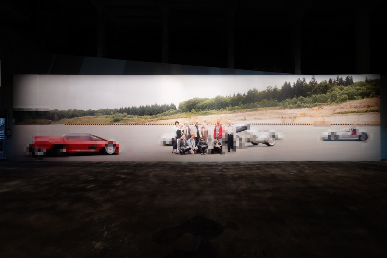 In Low Resolution. Installation view, 2014. Palais de Tokyo, Paris.