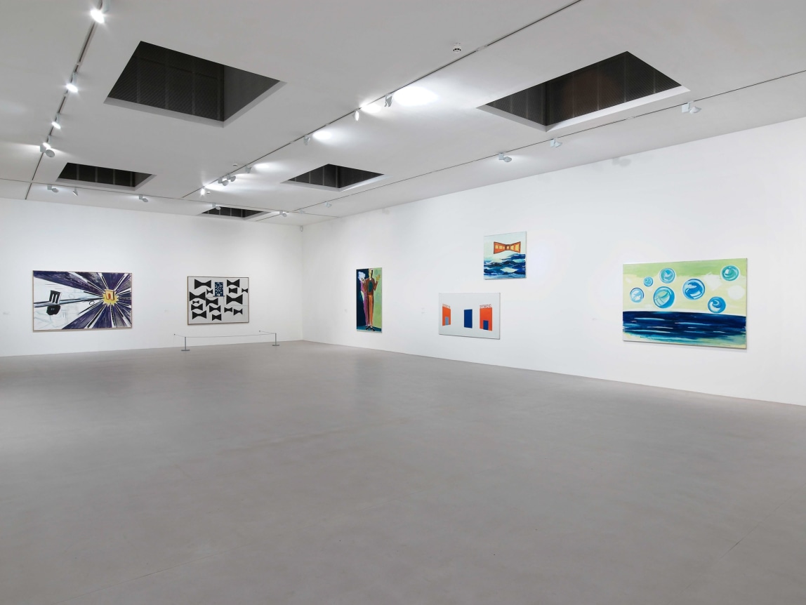 Painting on Unknown Languages. Installation view, 2010. Camden Arts Centre, London. Photo: Andy Keate.