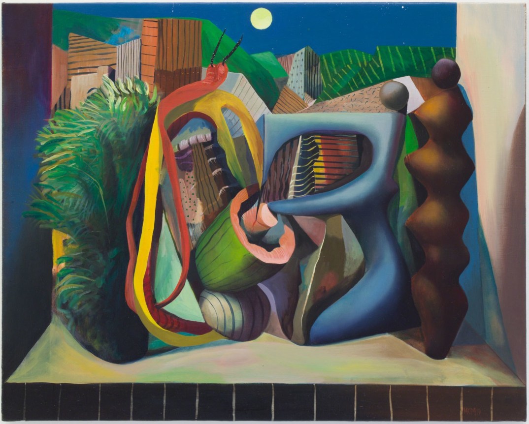 Garden City, 2019. Oil on linen, 29 15/16 x 23 5/8 inches (76 x 60 cm).