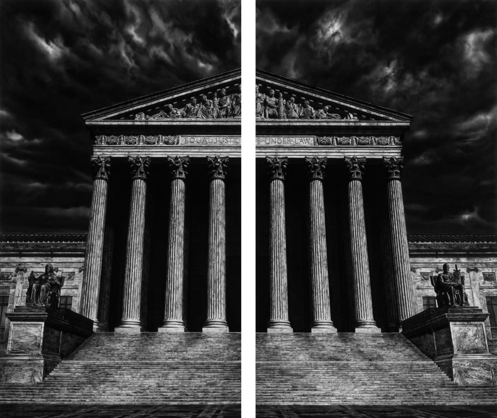 Untitled (The Supreme Court of the United States (Split)), 2018.