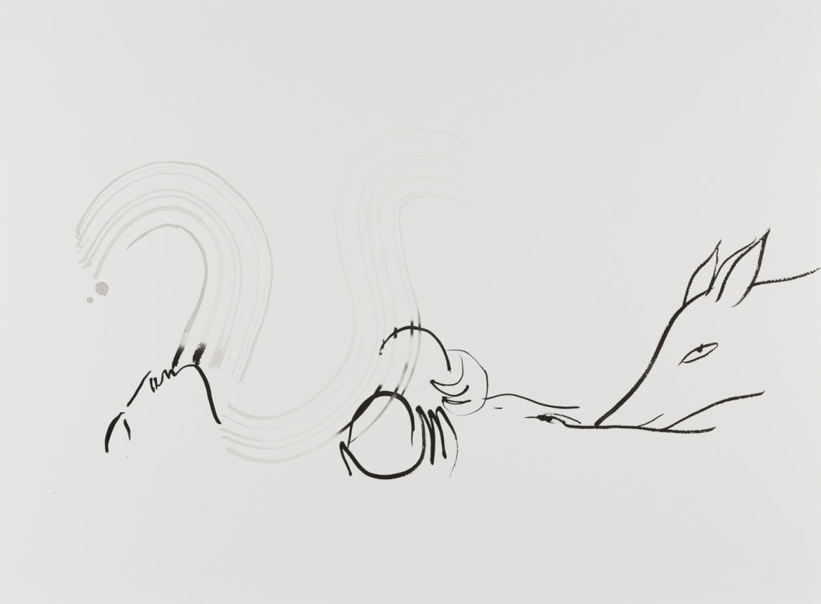 Tropics of Love, 2014. Ink on paper mounted to dibond, 21 1/2 x 29 3/8 inches (55.9 x 76.2 cm).