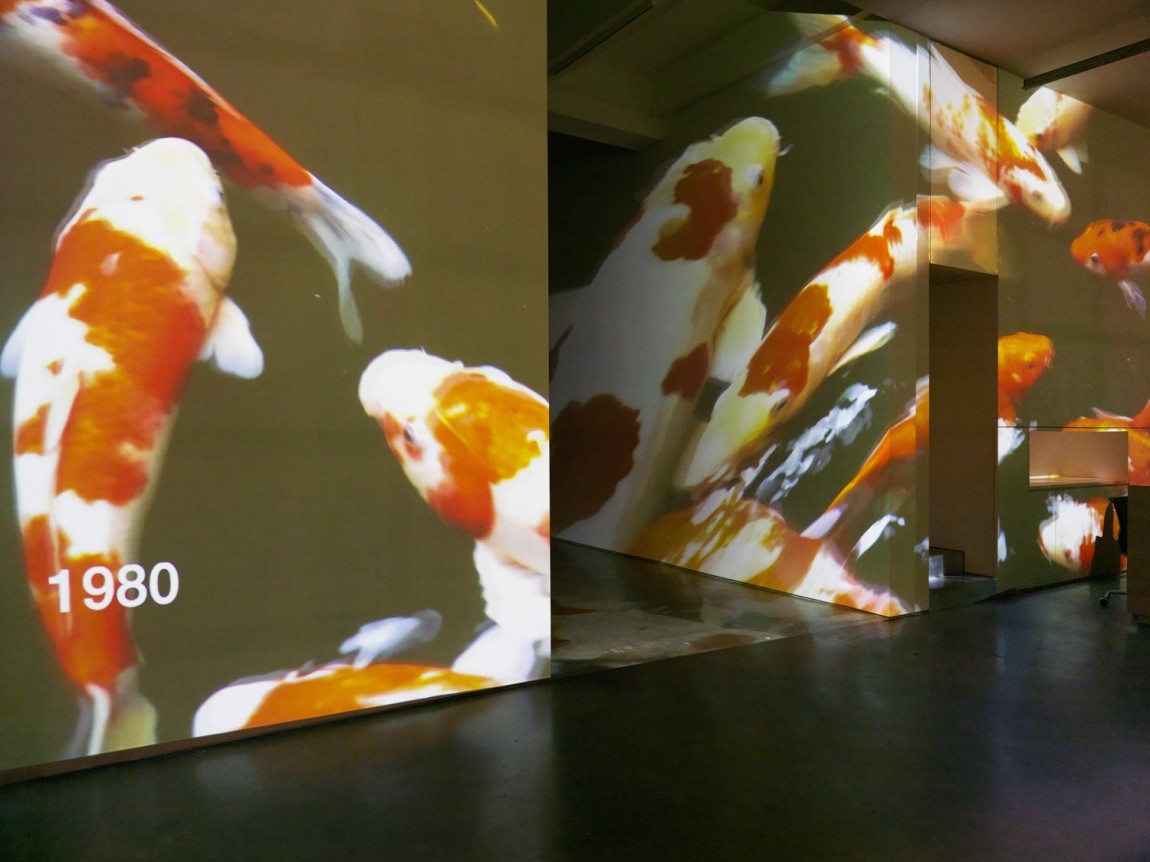 Louise Lawler installation "Metro Pictures: 40 Years"