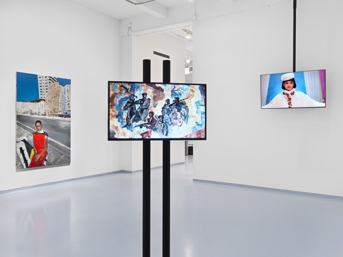 Belavia. Installation view, 2018. Metro Pictures, New York.