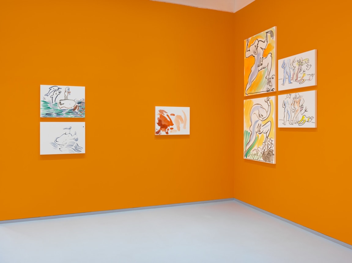 Born, Never Asked. Installation view, 2018. Metro Pictures, New York.