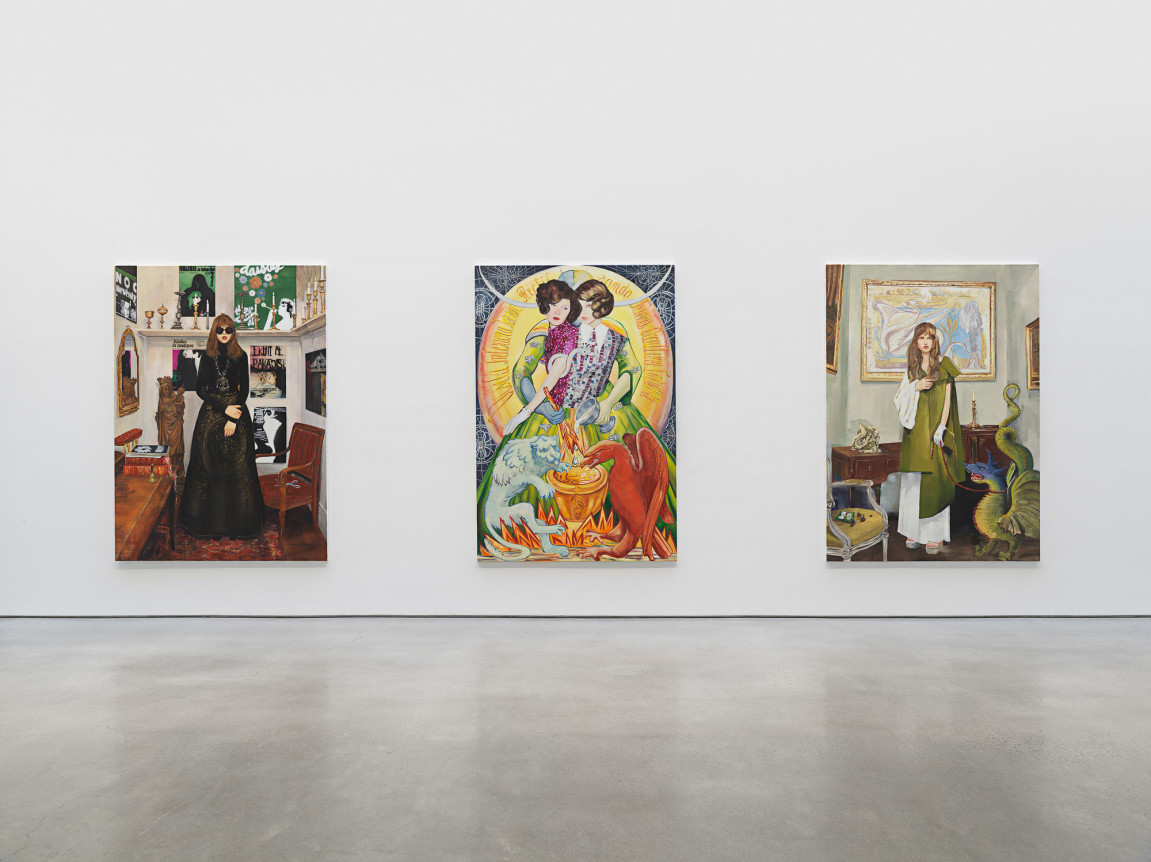 Haus Proud. Installation view, 2021. Metro Pictures, New York.