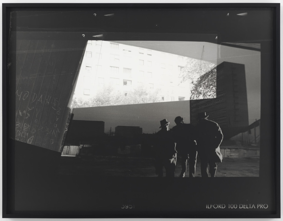 Recalling Frames, 2010. Black & white photograph, 42 1/2 x 55 inches (108 x 139.7 cm).