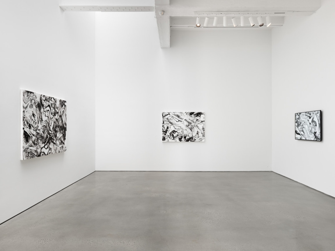 Jim Shaw. Installation view, 2017. Metro Pictures, New York.