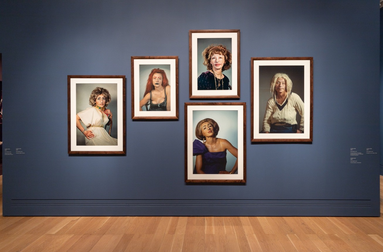 Cindy Sherman. Installation view, 2019. National Portrait Gallery, London.