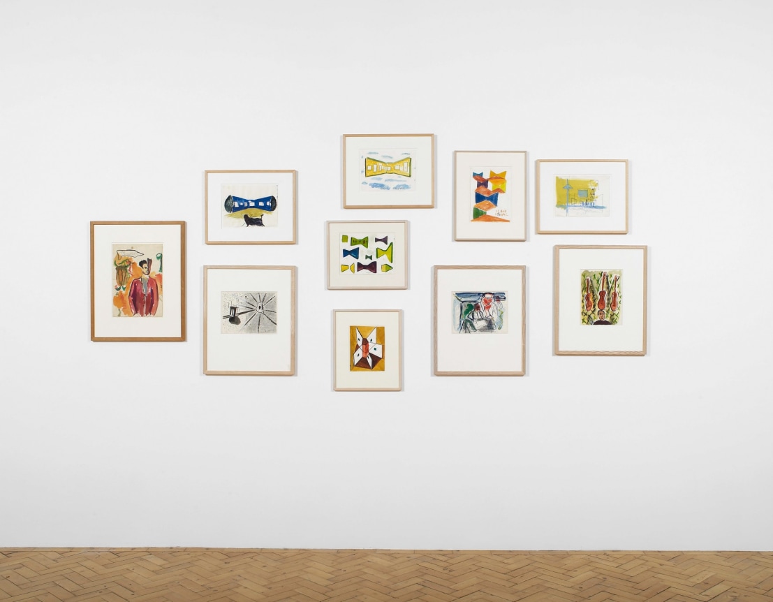 Painting on Unknown Languages. Installation view, 2010. Camden Arts Centre, London. Photo: Andy Keate.