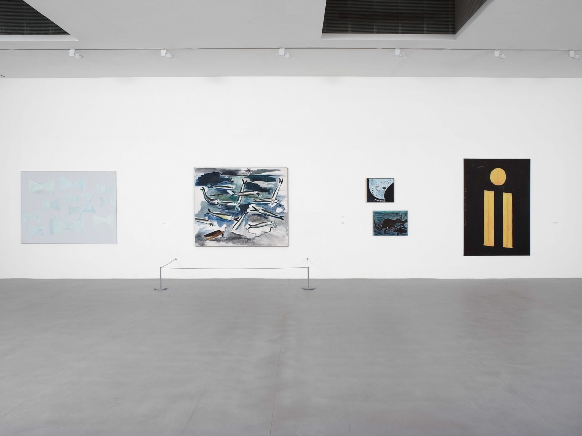 Painting on Unknown Languages. Installation view, 2010. Camden Arts Centre, London. Photo: Andy Keate.