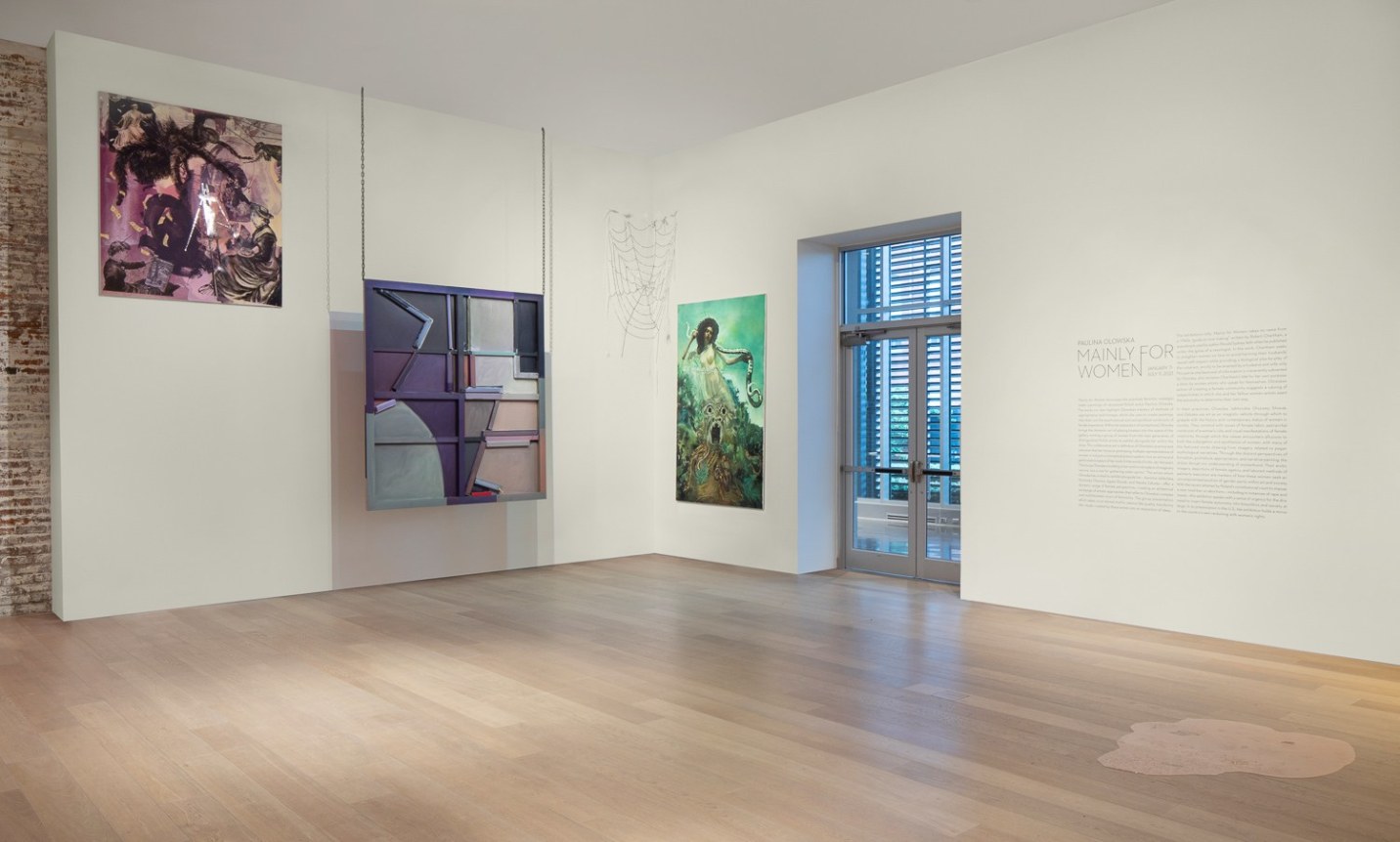 Mainly for Women. Installation view, 2021. SCAD Museum of Art, Savannah, Georgia.