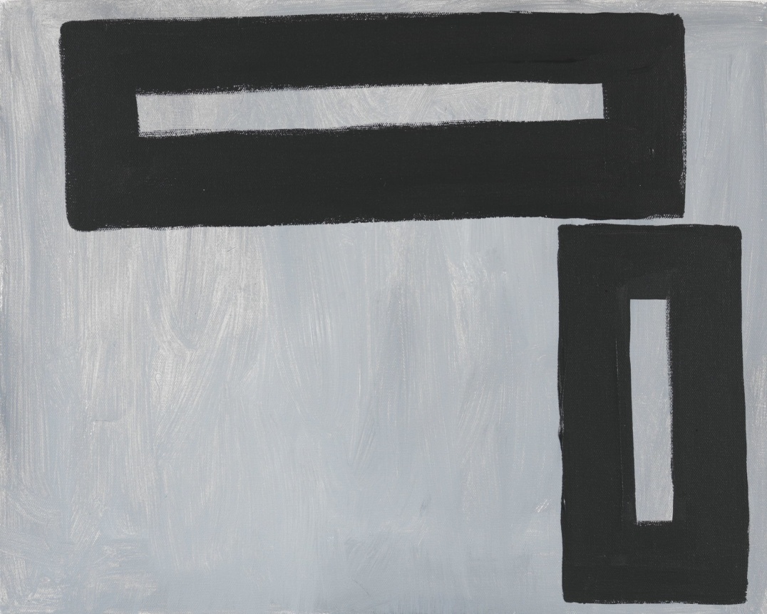 Untitled, 2012. Acrylic on canvas, 15.75 x 19.7 inches (40 x 50 cm).