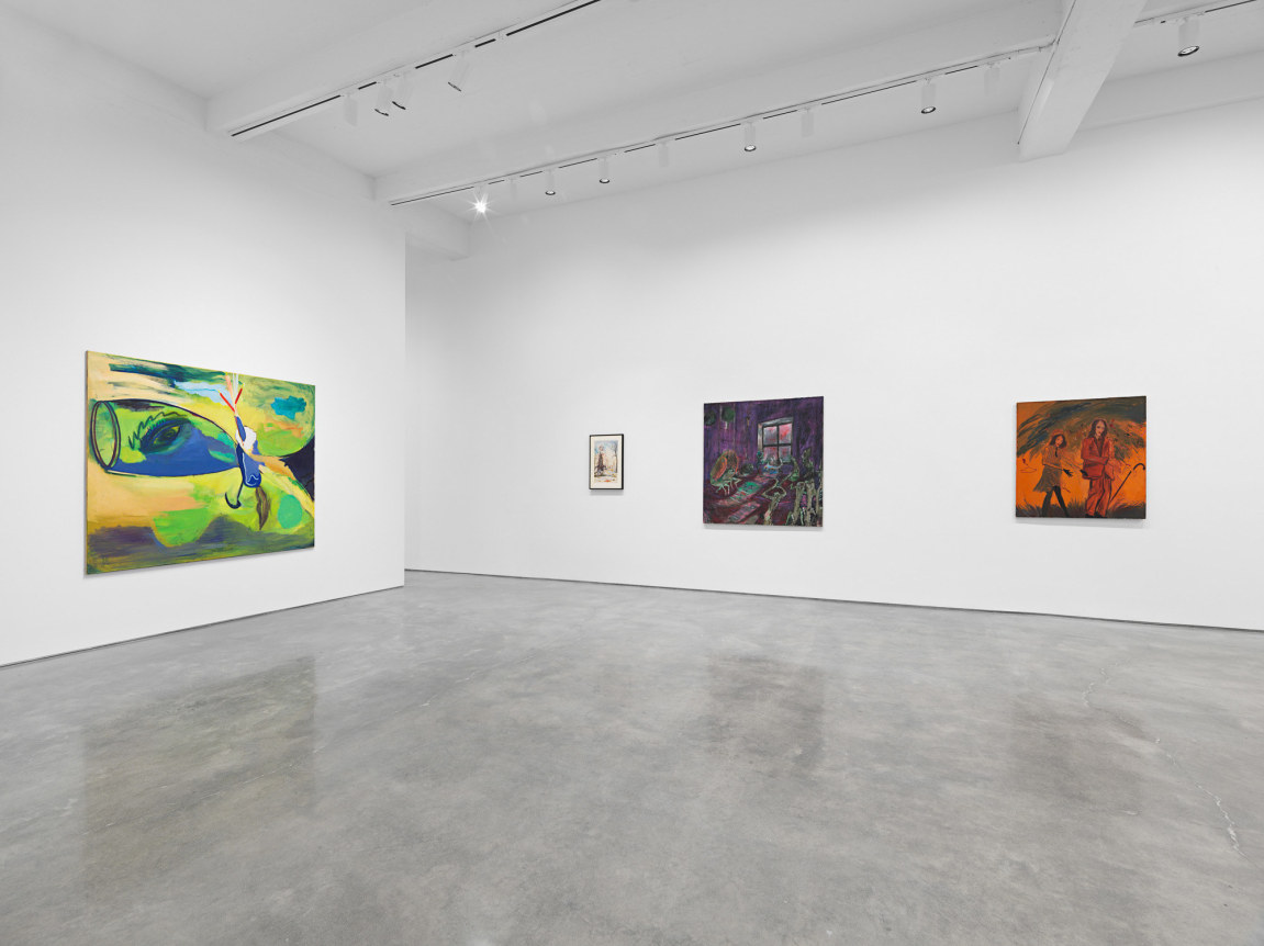 Sputterances. Installation view, 2017. Metro Pictures, New York