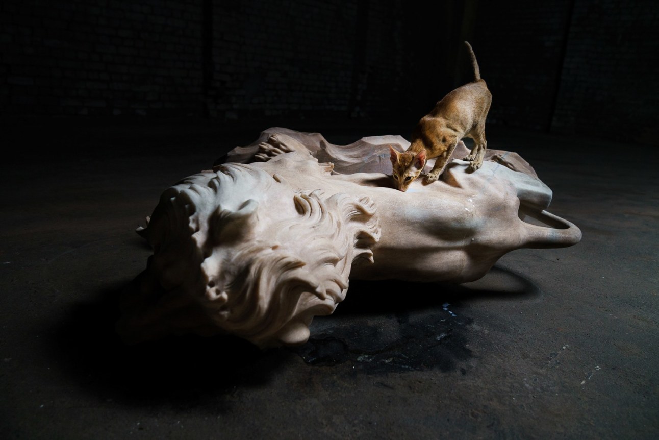 Nina Beier installation Riga International Biennial of Contemporary Art