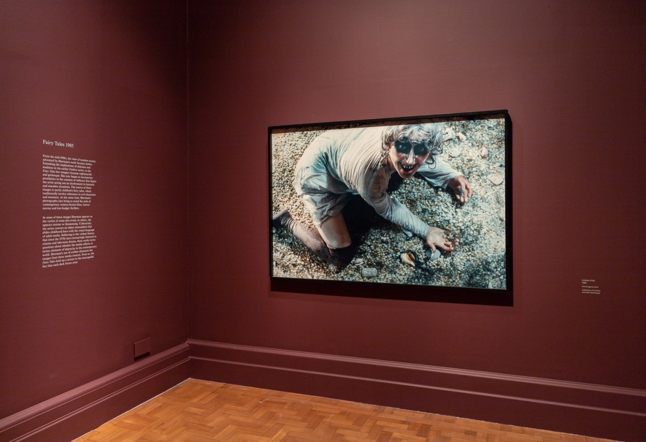 Cindy Sherman. Installation view, 2019. National Portrait Gallery, London.