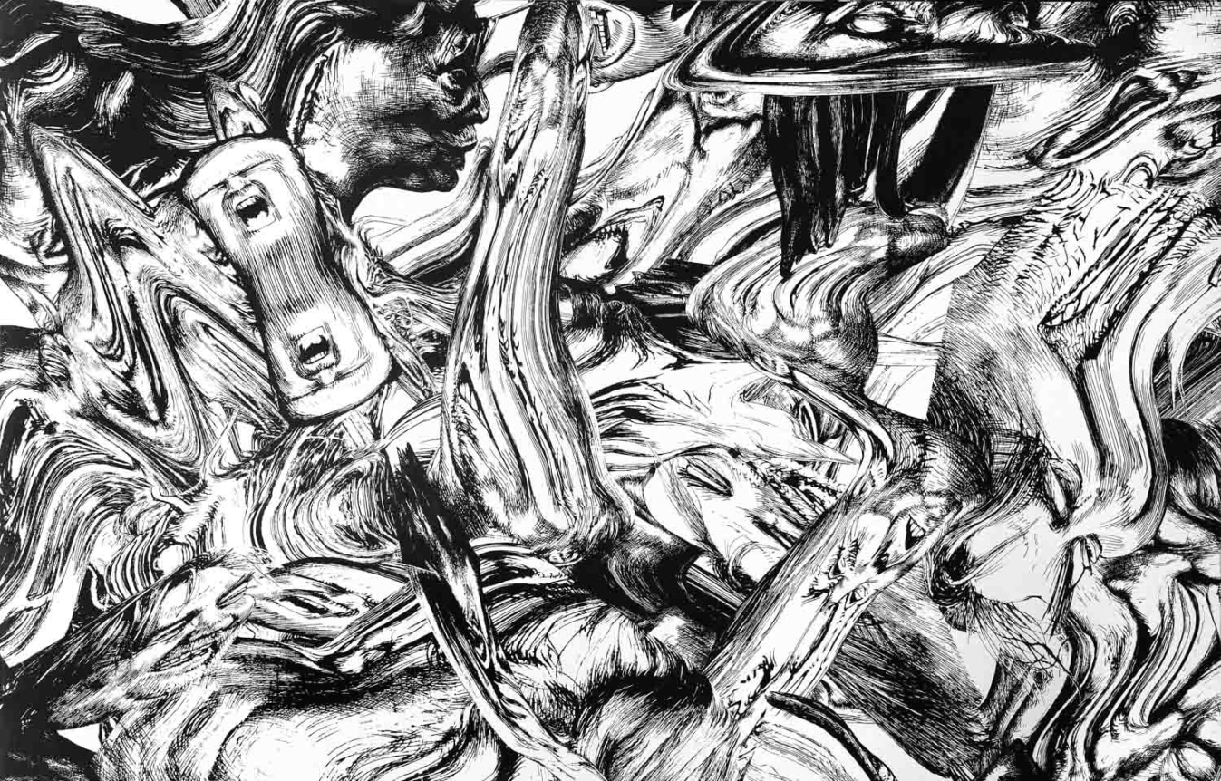 Large Trump Chaos II, 2017